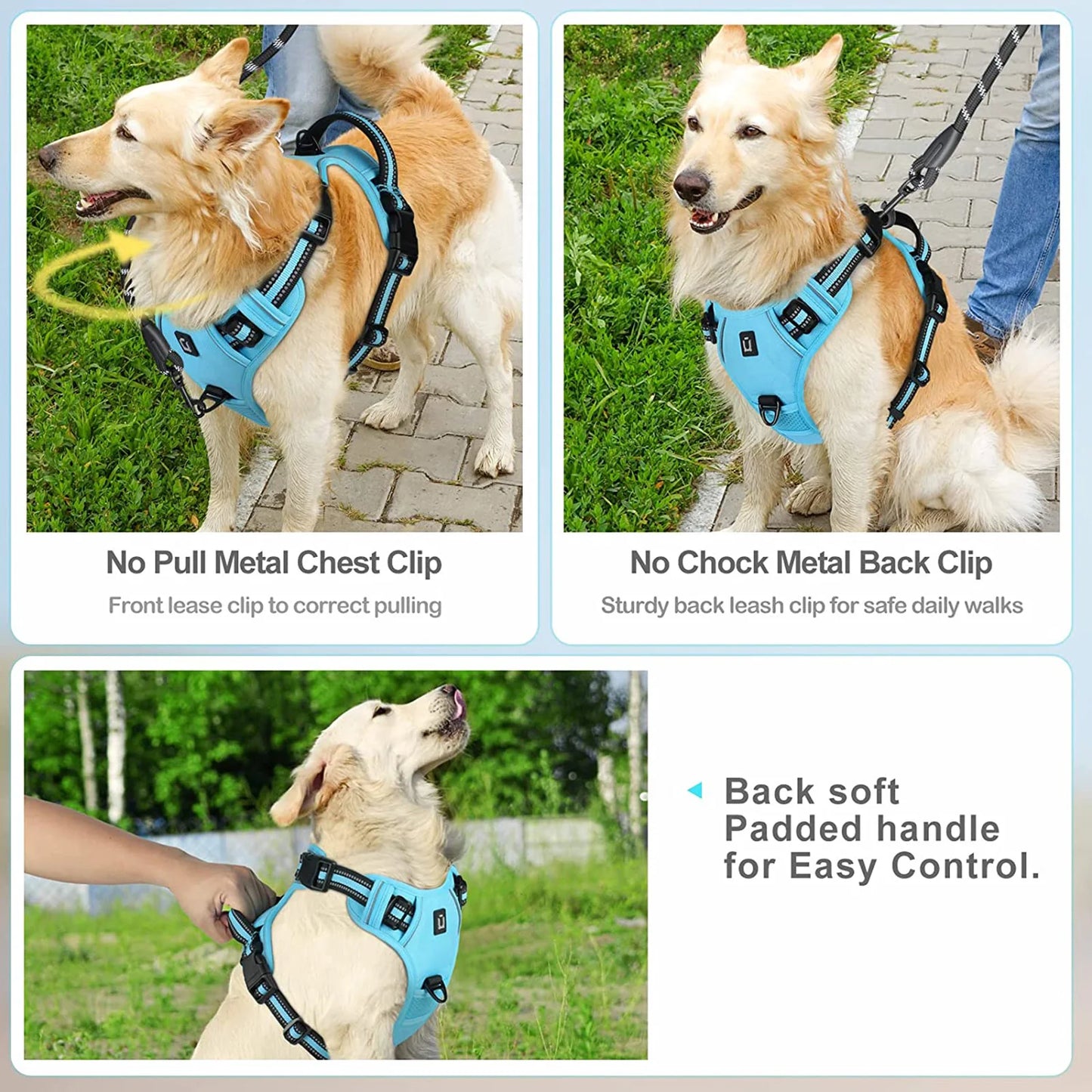 Spine Safe™ - HapPuplife's improved Dog Harness